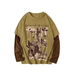 Melanie Martinez Unisex-Adult Standard Larynx 2in1 Exclusive Longsleeve T-Shirt