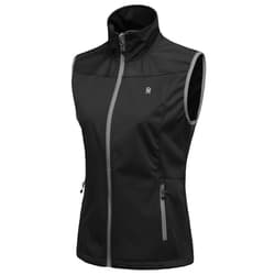Little Donkey Andy Women's Lightweight Softshell Vest, Windproof Sleeveless Jacket for Running Hiking Travel
