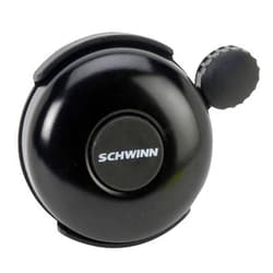 Schwinn Classic Black Bike Bell, Bicycle Accessories, Kids and Adult Bikes, Easy Installation, Loud Ringing Sound
