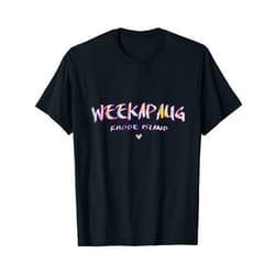 Rhode Island Arts and Culture Weekapaug Rhode Island - Weekapaug RI Watercolor Logo T-Shirt