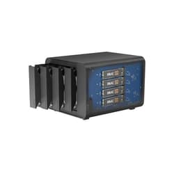 TERRAMASTER D8 Hybrid HDD NVMe Enclosure USB 3.2 Gen 2 10Gbps Type C 8Bay USB Storage Supports RAID 0/1/Single/JBOD Exclusive 2+6 RAID Hybrid Disk Array (Diskless)