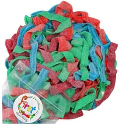 FirstChoiceCandy All Color Sour Gummy Belts (Assorted Flavor, 2 LB)