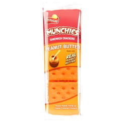 Munchies Cracker Sandwiches, Peanut Butter On Cheese, 136.32 Ounce (Pack of 96)