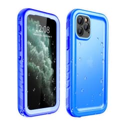 SPORTLINK iPhone 11 Pro Waterproof Case, Full Body Underwater/Rugged/Heavy Duty Shockproof/Dustproof Case with Built-in Screen Protector for iPhone 11 Pro 5.8 Inch (Blue)