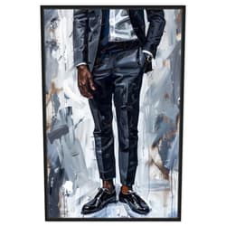 Notori Art Notoriart Man Of Style Framed Men Style 1 Piece Canvas Wall Art, 11