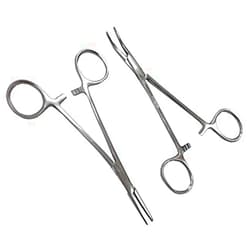 Elite Medical Instruments EMI EMI Medical Kelly Hemostat Forceps Straight & Curved 5.5