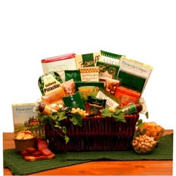Generic Food Gift Basket Filled Indulgent Gourmet Foods - Food gift basket
