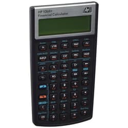 HP 10bII Financial Calculator 12-Digit LCD 10bII Financial Calculator, 12-Digit LCD by HP