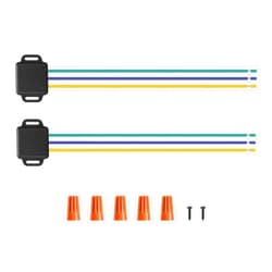 Zuomeng Sprinkler Wiring Multiplier & Repair Device, 2 Valves on a Single Wire, Expand or Fix Your Irrigation System Effortlessly, Plastic Shell with Internal Potting for Complete Waterproof