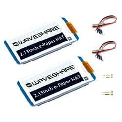 UeeKKoo Waveshare 2PCS 2.13inch E-Ink Display HAT V4 Version, Black/White Two-Color 250x122 Pixel E-Paper for Raspberry Pi 5/4B/3B+/3B/2B/Zero W/WH/Zero 2 W/Jetson Nano SPI Interface, Support Partial Refresh