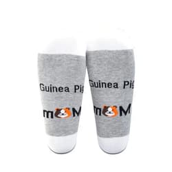 G2TUP Guinea Pig Mom Costume Gift Socks Cavy Gift Guinea Pig Themed Gift for Guinea Pig Lover