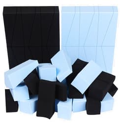 Teenitor 48 Pieces Cosmetic Makeup Sponges, Small Triangle Wedges, Non-Latex Puff, Disposable Applicator