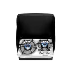 CAMPLUX ENJOY OUTDOOR LIFE RV Stove Propane, Camplux Stainless Steel RV Cooktop Stove, Built-In 2 Burner Propane RV Stove, Mini Rv Trailer Camp Stove for Household RV Picnics,Included Cover