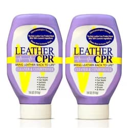CPR Leather CPR Cleaner & Conditioner By CPR Cleaning Products (Value 2-Pack of 18oz Bottles) Restores & Protects Leather Furniture, Purses, Car Seats, Jackets & More