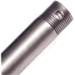 Quorum International Ceiling Fan Downrod for Use with Quorum Brand Fans-6 Inch Down Rod Length-Antique Silver Finish