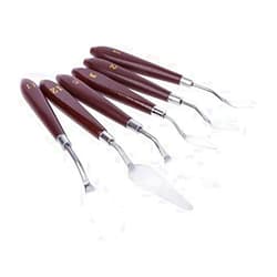Forgun Artist Stainless Steel Palette Knife Spatula Scraper for Mixing Oil Painting