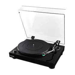 Fluance RT81 Turntable with AT95E Cartridge, Belt Drive, Built-in Preamp, Adjustable Counterweight - Piano Black