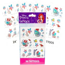 Show-Offs The Little Mermaid Temporary Tattoos - 96 Count