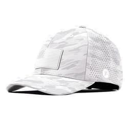 Branded Bills Old Glory Stealth PVC Elite Curved, Snapback Closure, Lightweight, Comfortable Baseball Cap