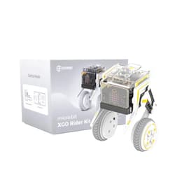 EF ELECFREAKS ELECFREAKS Micro:bit XGO Rider Kit Makecode Programing Two-Wheeled Robot,Self-Balancing Car Bionic Built-in IMU and Brushless Motor All-Metal Servo,Opens Underlying Python Protocol(Without microbit)