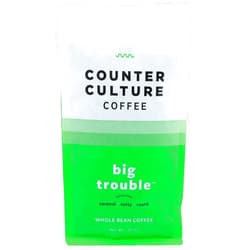 COUNTER CULTURE COFFEE Big Trouble Blend Whole Bean Coffee, 12 OZ