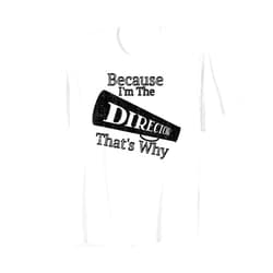 Director T-Shirts Movie Shirts Camp Director Gifts Funny Director T Shirt Because I'm The Director That's Why
