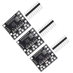 UMLIFE 3pcs I2C SMBUS INA3221 Triple-Channel Shunt Current Power Supply Voltage Monitor Sensor Board Module Replace INA219 with Pins