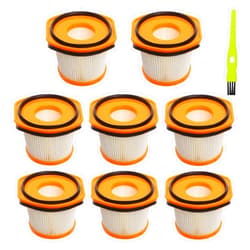 Potiarey 8 Pack Filter Replacement Parts Are Compatible with Shark Vacuum Filter Replacement WS620, WS630, WS632, WS633, Shark Cordless Handheld Vacuum Filter Replacement Part Number XFFWV360