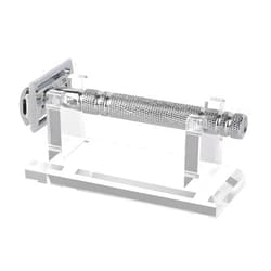 Linkidea Desktop Men's Shaver Holder, Acrylic Shaver Holder Stable for Storage, Compatible with Viking Blade Chief, MK-23C, Shaving Revolution
