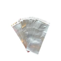 Bark and lindy Silver Foil Hot Dog Bags, 9