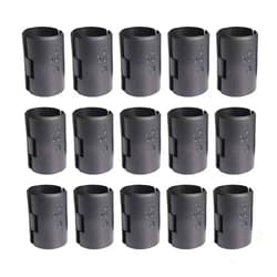 GuangTouL Wire Shelf Clips 3/4 inch, 52 Pcs Wire Shelving Shelf Lock Clips, Wire Shelf Replacement Clips for 0.75 in（3/4） Post Wire Shelving System, Adjustable Shelvings Shelving Sleeves Replace Clips