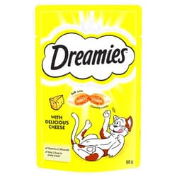Dreamies Cheese Cat Treats 60 g (Pack of 8)