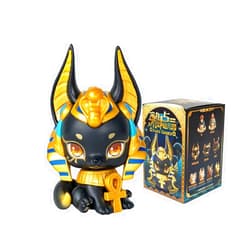 Generic BEEMAI AARU Garden Ancient Egypt Mythology Series 1 6PC Random Design Cute Figures Desktop Ornament Collectible Toys Birthday Gifts (Whole Set)