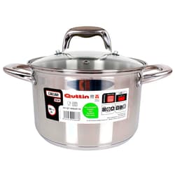 Quttin Induction Steel Pot 20 cm with Lid