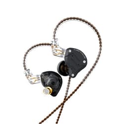 Kinboofi KZ ZS10 Pro IEM Headphone, in Ear Monitor Headphone, 4BA 1DD KZ Earphone Multi Driver in Ear Earphone IEM, KZ Earphone, on Stage Monitor for Singer Guitarist Drummer (Matte Black No Mic)……