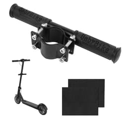Ainiv Electric Scooter Handlebar for Kids, Child Safe Handrail, Adjustable Children's Handle Grip, Aluminum Alloy Armrest Handle Bar for Xiaomi Mijia M365 Electric Scooter Skateboard Accessory Parts