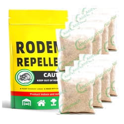 Kaxilu Mice Repellents Indoor, Mouse Repellent Outdoor, Rat Repellent for House, Extra-Strength Peppermint Repel Mice and Rats from Nesting&Freshen Air in Car/RV, Rat Deterrent Indoor, Get Rid of Mice-8P