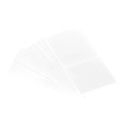 PATIKIL 98x50mm Perforated Shrink Bands, 400 Pack PVC Heat Shrink Wrap Band Fits Cap Diameter 2.28 to 2.4 Inch for Jars Cans, Clear