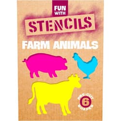 Paul E. Kennedy Fun With Farm Animals Stencils