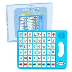 Joyreal AAC Device for Autism, Non Verbal Communication Tools for Speech Therapy & Stroke Rehab. Speech Communication Tablet, Autism Talking Aids with 8 Programmable Buttons & Adjustable Volume