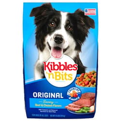 Kibbles 'N Bits Original Savory Beef & Chicken Flavors Dry Dog Food, 3.5 Pound Bag