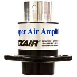 EXAIR Air Amplifier Compressor Attachment, High Velocity Blower for Industrial Ventilation, Drying or Cooling Parts, 1 1/4
