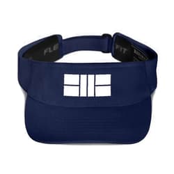 Dinkers & Bangers Pickleball Court - Embroidered Unisex Pickleball Visor - Performance Dri Fit