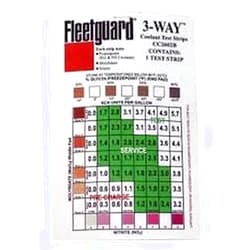Cummins FleetGuard Coolant Test Kit Strips 3 Way Each CC2602B