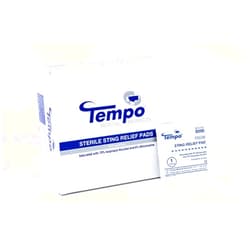 Tempo Sting Relief Pads - Box of 200