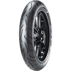 Pirelli Diablo Rosso 2 Front Motorcycle Tire 120/70ZR-17 (58W) - Fits: Aprilia Caponord 1200 ABS 2014-2018