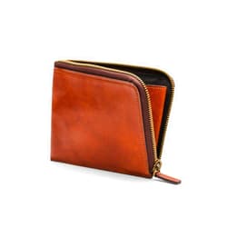 Bosca Dolce Zip Passport/Travel Document - Rfid (Amber)