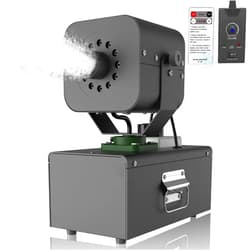 IMONE 1200w Snow Machine Christmas,Shake Snow Making Machine-45-Degree Oscillation,Large Tank Snow Machine Adjustable Snow Intensity,Outdoor Snow Maker Snowflake Machine,Wired,Wireless Remote