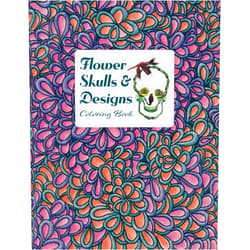 Susan R Castillo Flower Skulls & Designs: Coloring Book for Adults and Teens