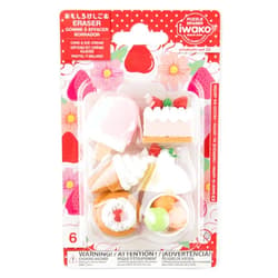 IWAKO Japanese Eraser Dessert Set - Colors Vary